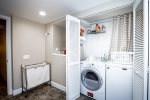 Full size washer and dryer for your laundry needs